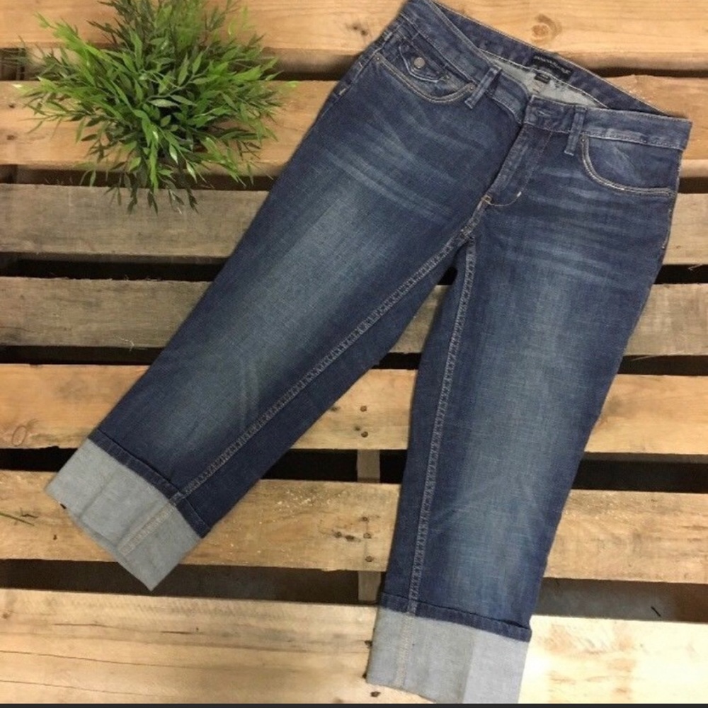Banana republic capri boyfriend jeans